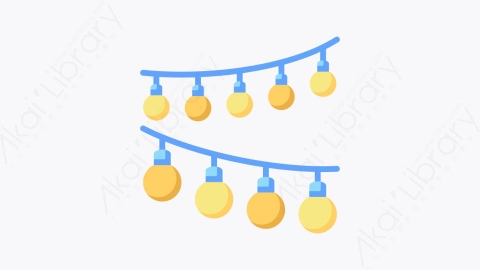 图片素材-018灯泡 light bulbMG卡通新年元素图标