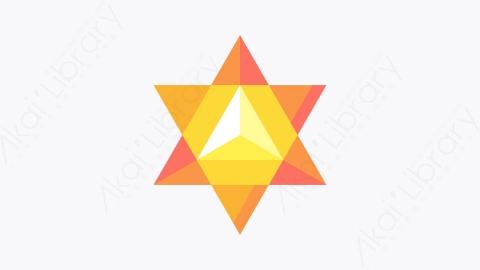 图片素材-018梅尔卡巴 merkabaMG卡通神圣的几何元素图标