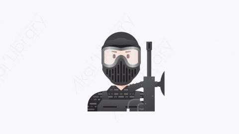 图片素材-018_彩弹_paintball
