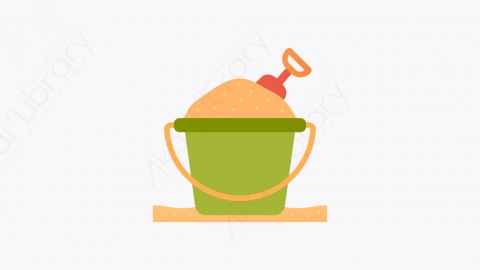 图片素材-018_沙斗_sand_bucket