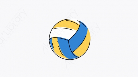 图片素材-018_排球_volleyball