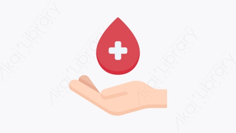 图片素材-019献血 blood donationMG卡通慈善元素图标