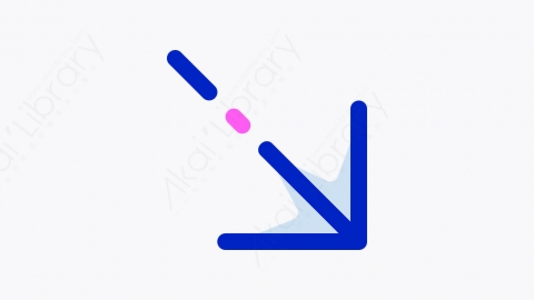 图片素材-019_对角线箭头_diagonal_arrow