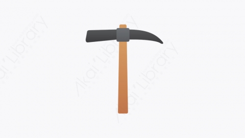 图片素材-019_鹤嘴锄_pickaxe