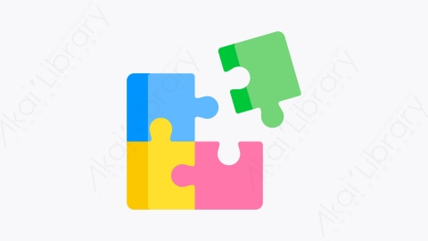 图片素材-019拼图 puzzleMG卡通团队合作精神元素图标