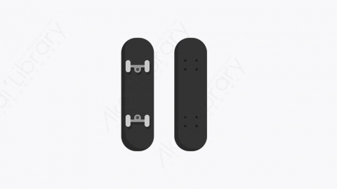 图片素材-020_滑板_skateboard