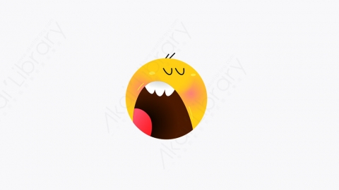 图片素材-020_打哈欠_yawn