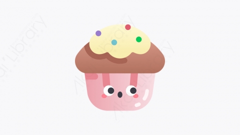 图片素材-021-纸杯蛋糕cupcake