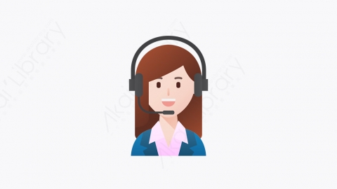 图片素材-021_客户服务代理_customer_service_agent