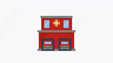 图片素材-021_消防站_fire_station