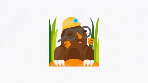 图片素材-021_鼹鼠_mole