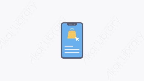 图片素材-021-网上购物online_shopping扁平卡通黑色星期五元素图标