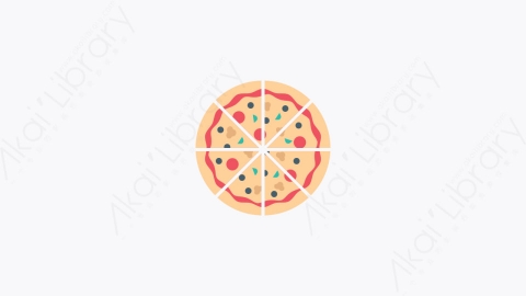 图片素材-021-比萨饼pizza_slice扁平卡通娱乐元素图标