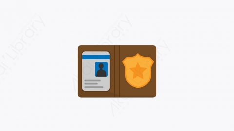 图片素材-021_警方身份证明_police_identification