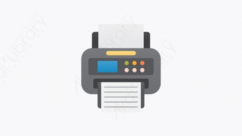图片素材-021_打印机_printer