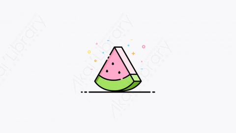 图片素材-021_西瓜_watermelon