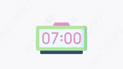 图片素材-022闹钟 alarm clockMG卡通家居用品元素图标