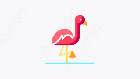 图片素材-022-火烈鸟flamingo