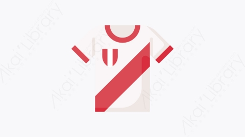 图片素材-022足球服 football jerseyMG卡通秘鲁元素图标