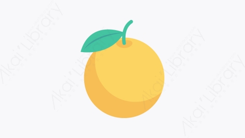 图片素材-022-橙色orange卡通扁平健康和健身元素图标