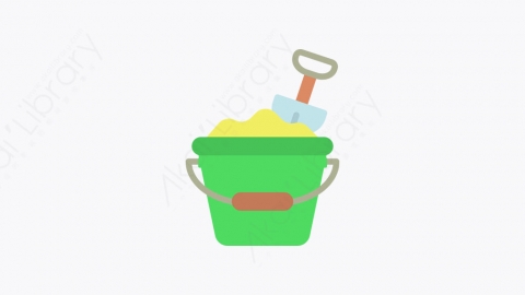 图片素材-022_沙斗_sand_bucket