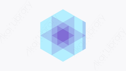 图片素材-023六角形 hexagramMG卡通神圣的几何元素图标