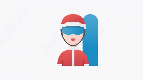 图片素材-024_滑雪板_snowboard