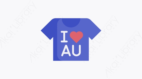 图片素材-024 T恤 tshirtMG卡通澳大利亚国庆日元素图标