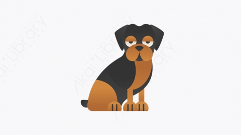 图片素材-025_罗特韦尔犬_Rottweiler