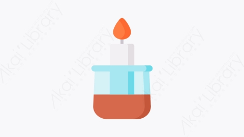 图片素材-025蜡烛 candleMG卡通光明节元素图标