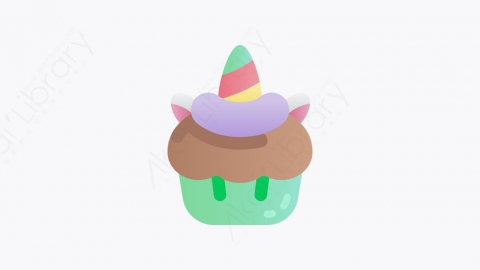 图片素材-025-纸杯蛋糕cupcake