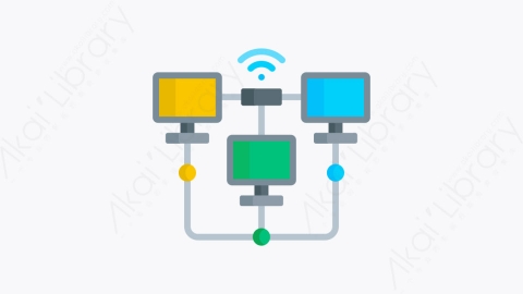 图片素材-026局域网 local area networkMG卡通计算机元素图标