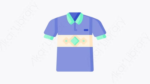 图片素材-026 Polo衫 polo shirtMG卡通衣服元素图标