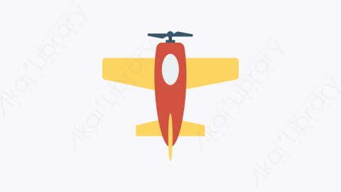 图片素材-027-飞机aeroplane卡通扁平婴儿儿童玩具元素图标