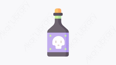 图片素材-027毒poisonMG卡通童话元素图标
