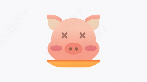图片素材-028_猪头_pig
