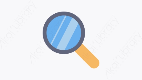 图片素材-028-搜索search卡通扁平商务办公业务元素图标