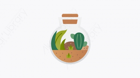 图片素材-028_玻璃容器_terrarium