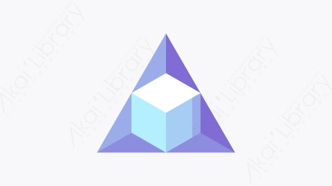 图片素材-029立方体 cubeMG卡通神圣的几何元素图标