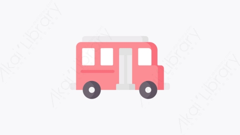 图片素材-030巴士 busMG卡通旅行元素图标