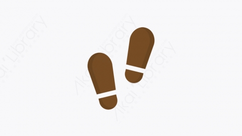 图片素材-030_足迹_footprint