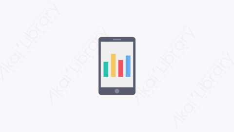 图片素材-030-移动电话分析mobile_analytics扁平卡通Seo和Web网页设计元素图标