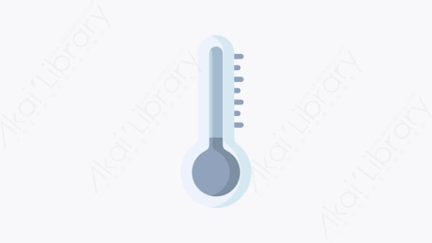 图片素材-030温度计 thermometerMG卡通北极元素图标