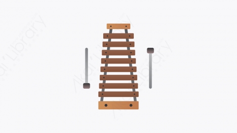 图片素材-030_木琴_xylophone