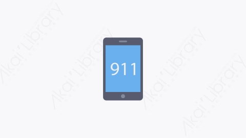图片素材-031-紧急电话emergency_call卡通扁平紧急医疗卫生元素图标