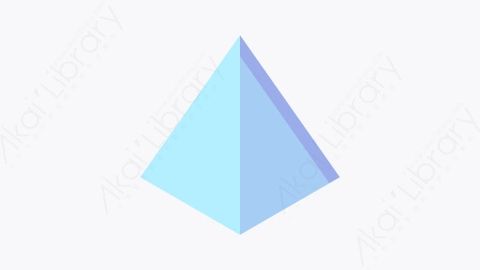 图片素材-031金字塔 pyramidMG卡通神圣的几何元素图标
