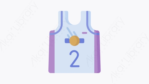 图片素材-032篮球服 basketball jerseyMG卡通衣服元素图标