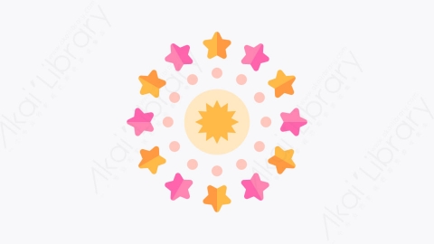 图片素材-032烟花 fireworksMG卡通印度共和国日元素图标