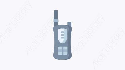图片素材-032对讲机 walkie talkieMG卡通北极元素图标