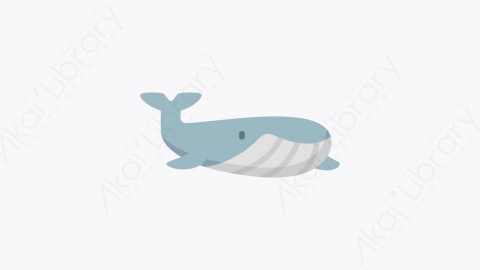 图片素材-032鲸鱼 whaleMG卡通野生动物元素图标